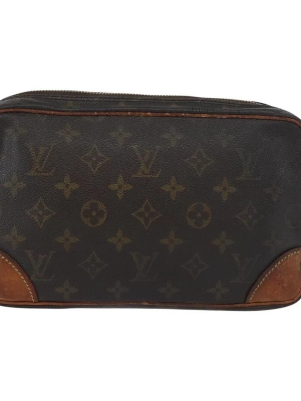 LOUIS VUITTON Monogram Marly Dragonne GM Clutch Bag M51825 LV - Picture 2 of 16